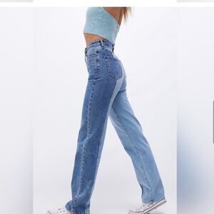PacSun Eco Two-Tone '90s Boyfriend Jeans